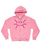 
              Angel99 Zip-Up Hoodie - Pink
            