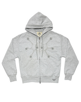 
              Angel99 Zip-Up Hoodie - Grey
            