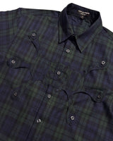
              Angel99 Button Up - Forest Tartan
            