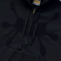 
              Angel99.interlink Zip-Up Hoodie - Black
            