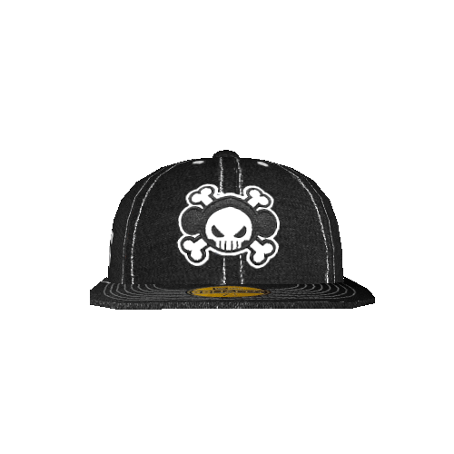 GAME OVER Fitted Hat - Black