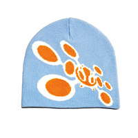 
              AngelSkew Beanie - Blue/White
            